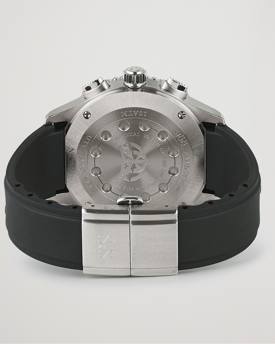 Homme | Sjöö Sandström UTC Skydiver 44,2mm Black and Black Rubber | Sjöö Sandström | UTC Skydiver 44,2mm Black and Black Rubber