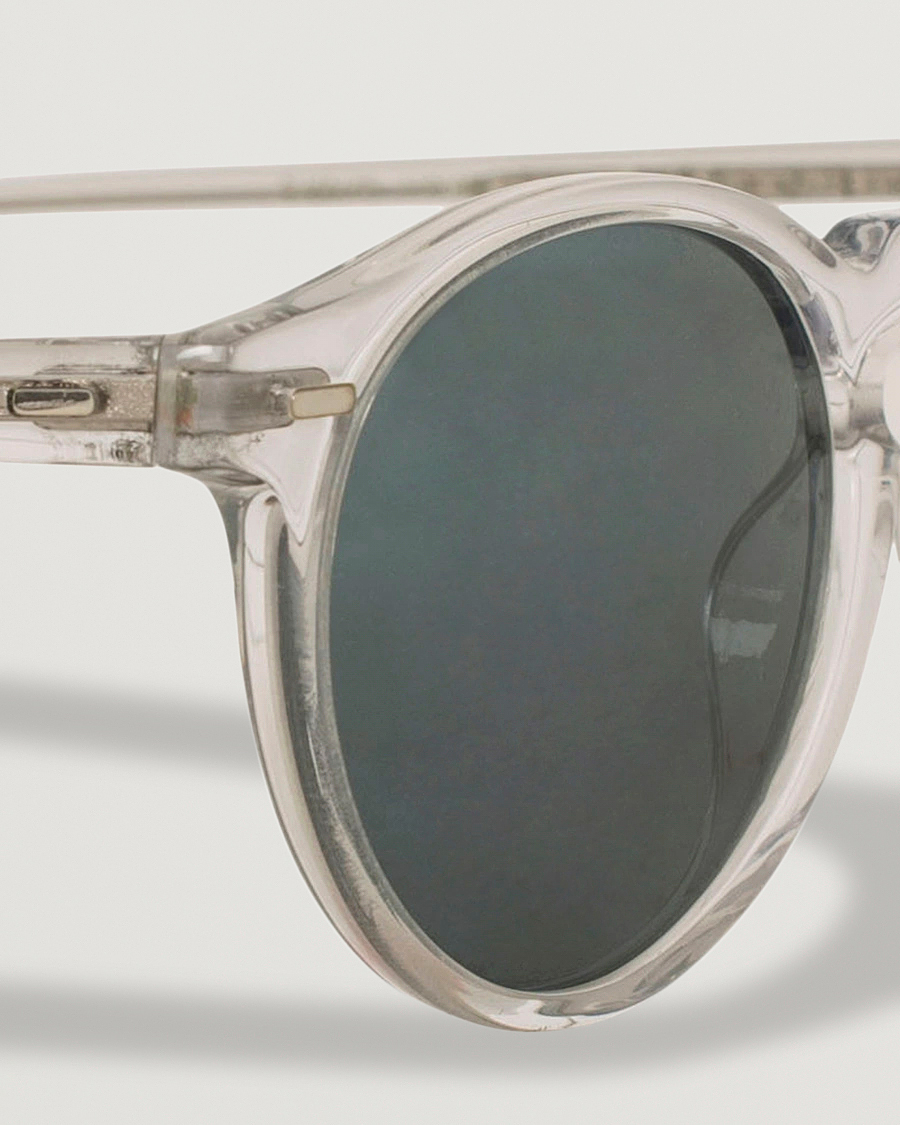 Homme | Lunettes De Soleil | Oliver Peoples | Gregory Peck Sunglasses Crystal/Indigo Photochromic