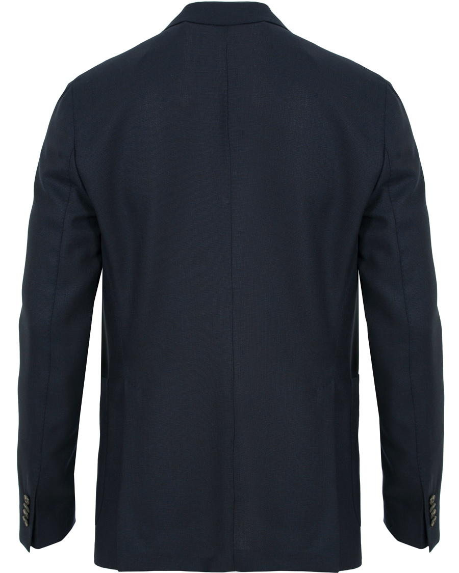 Homme | Blazers | Boglioli | K Jacket Patch Pocket Wool Blazer Navy