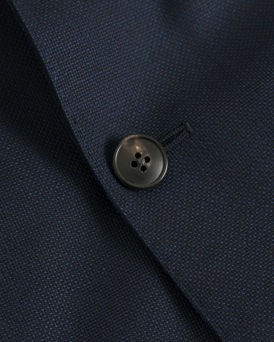 Homme | Blazers | Boglioli | K Jacket Patch Pocket Wool Blazer Navy