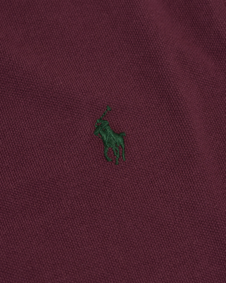Homme | Polos | Polo Ralph Lauren | Slim Fit Polo Classic Burgundy