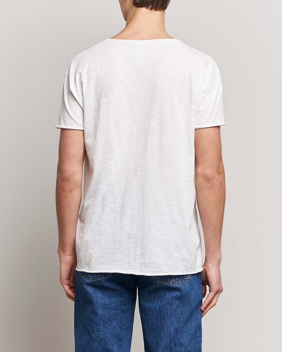 Homme | T-shirts | Nudie Jeans | Roger Slub Crew Neck Tee Off White