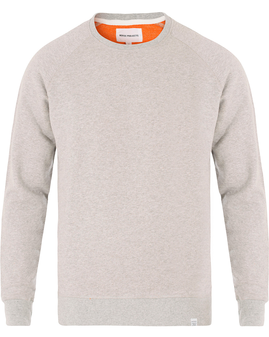 Homme | Pulls Et Tricots | Norse Projects | Ketel Double Faced Sweatshirt Light Grey Melange