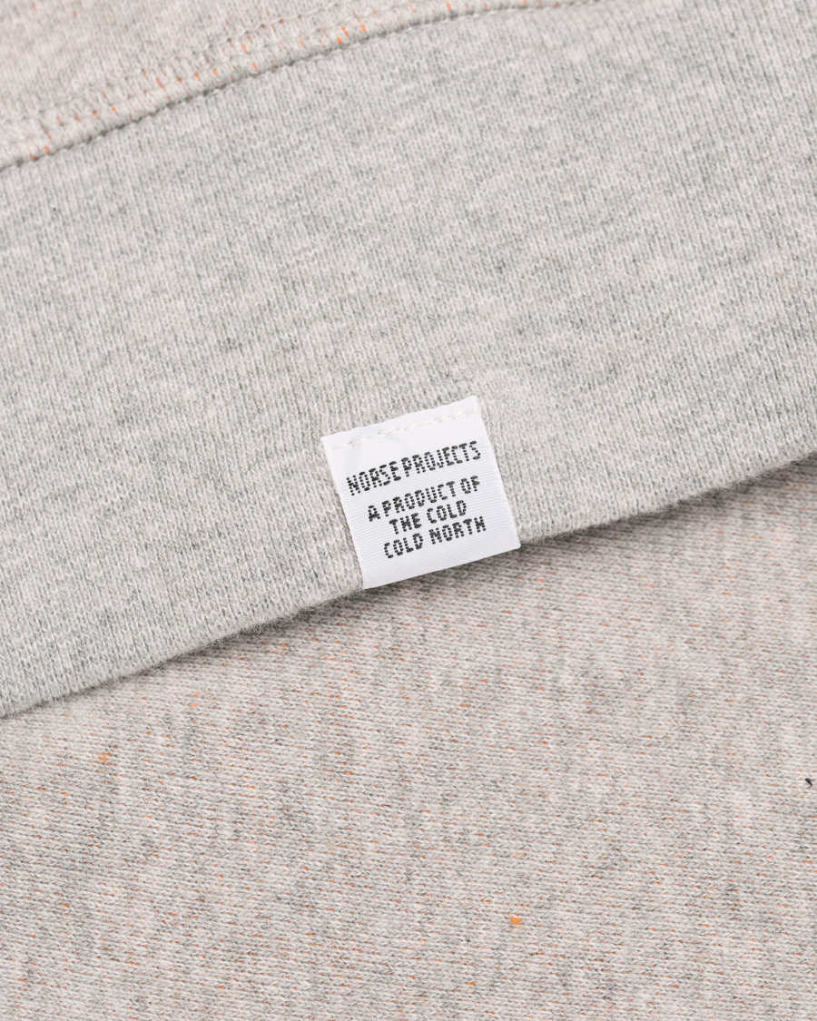 Homme | Pulls Et Tricots | Norse Projects | Ketel Double Faced Sweatshirt Light Grey Melange