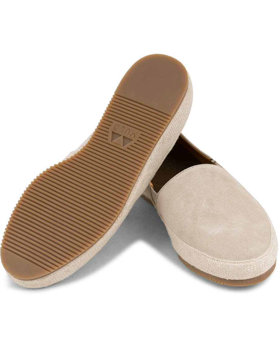Homme | MULO Suede Espadrilles Natural | MULO | Suede Espadrilles Natural