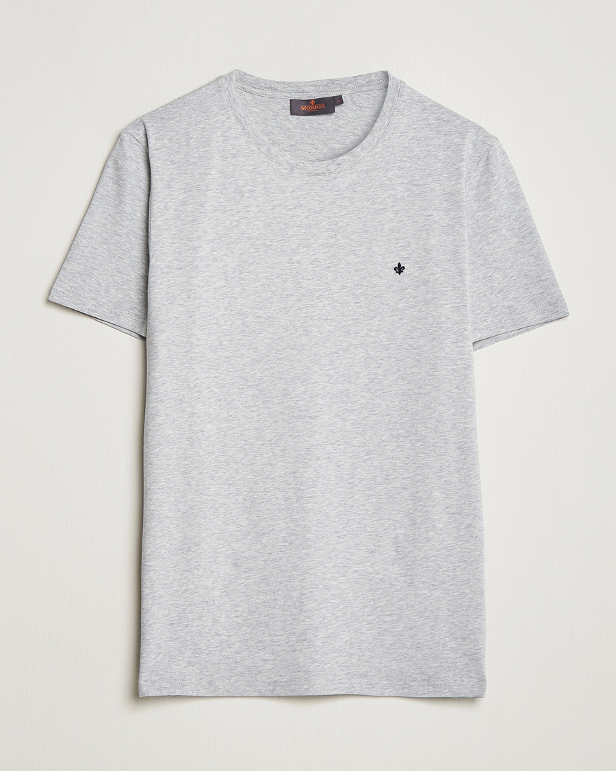 Homme | T-shirts | Morris | James Crew Neck Tee Grey