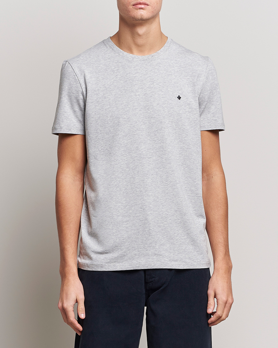 Homme | T-shirts | Morris | James Crew Neck Tee Grey