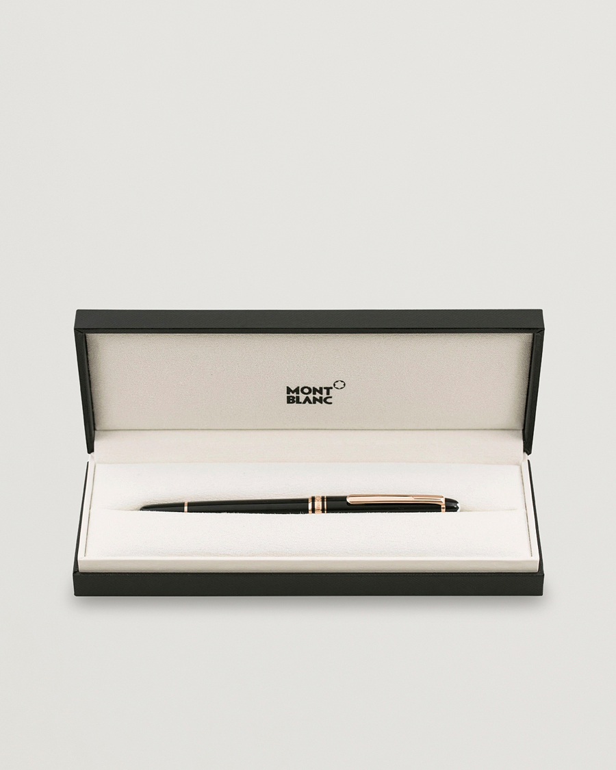 Homme | Stylos | Montblanc | 163 Classique Meisterstück Rollerball Pen Red Gold