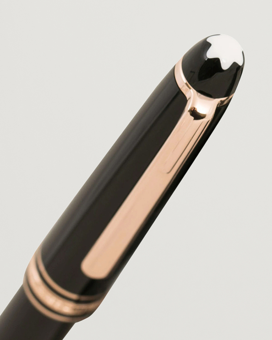 Homme | Stylos | Montblanc | 163 Classique Meisterstück Rollerball Pen Red Gold