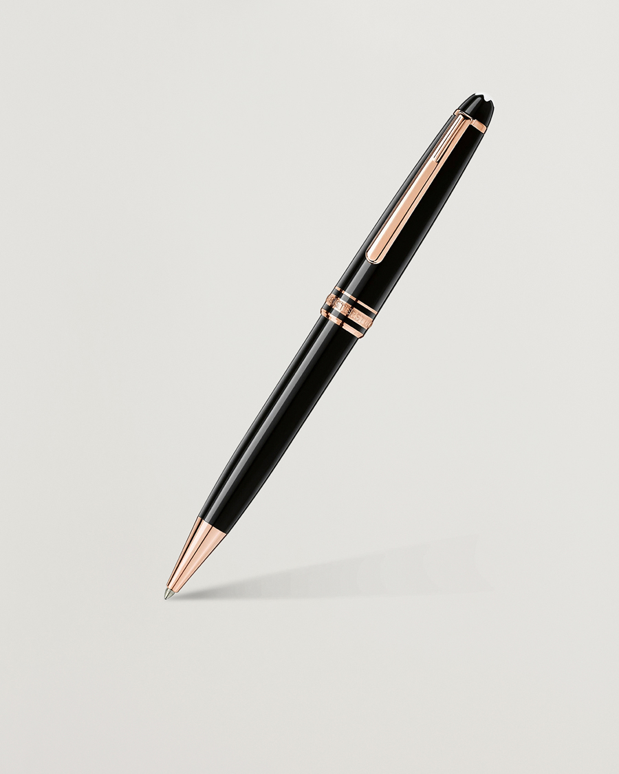 Homme | Stylos | Montblanc | 164 Classique Meisterstück Ballpoint Pen Red Gold