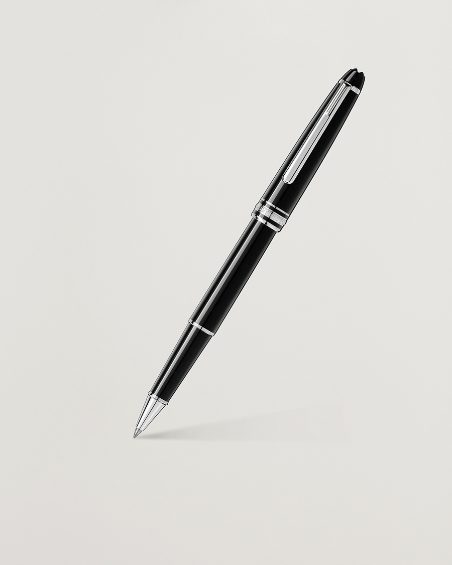Homme | Stylos | Montblanc | 163 Classique Meisterstück Rollerball Pen Platinum Line
