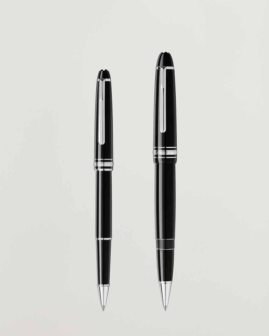 Homme | Stylos | Montblanc | 163 Classique Meisterstück Rollerball Pen Platinum Line