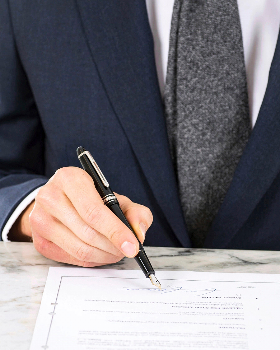 Homme | Stylos | Montblanc | 145 Meisterstück M Fountain Pen Platinum Line