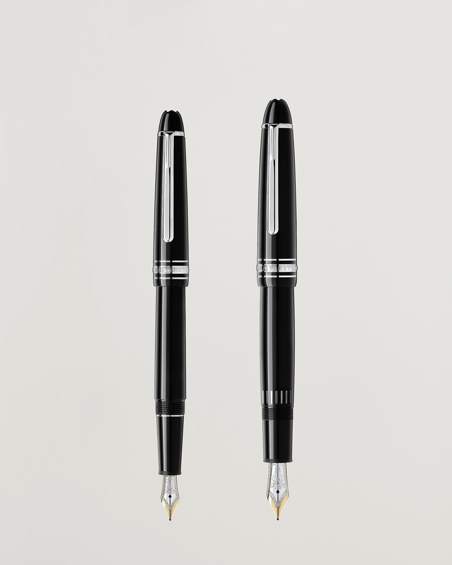 Homme | Stylos | Montblanc | 145 Classique Meisterstück F Fountain Pen Platinum Line