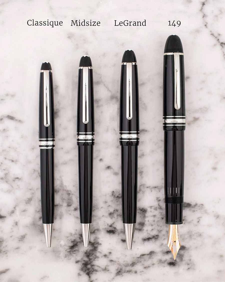 Homme | Stylos | Montblanc | 146 LeGrand Meisterstück M Fountain Pen Platinum Line