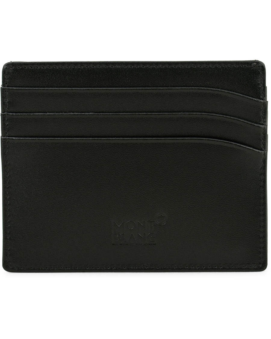 Homme | Montblanc Meisterstück Pocket 6 Credit Card Holder Black | Montblanc | Meisterstück Pocket 6 Credit Card Holder Black