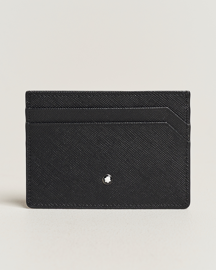 Homme | Montblanc Sartorial Pocket 5 Credit Card Holder Black | Montblanc | Sartorial Pocket 5 Credit Card Holder Black
