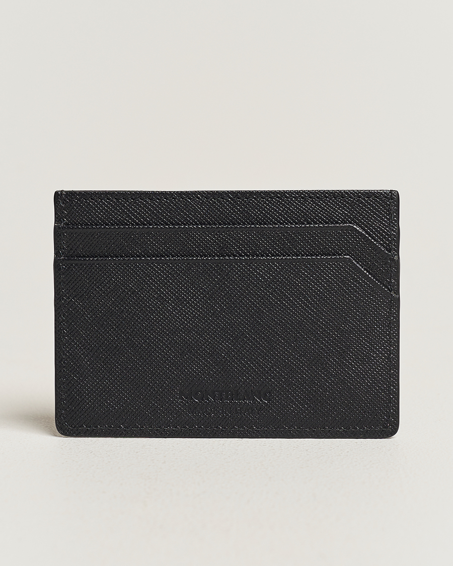 Homme | Montblanc Sartorial Pocket 5 Credit Card Holder Black | Montblanc | Sartorial Pocket 5 Credit Card Holder Black