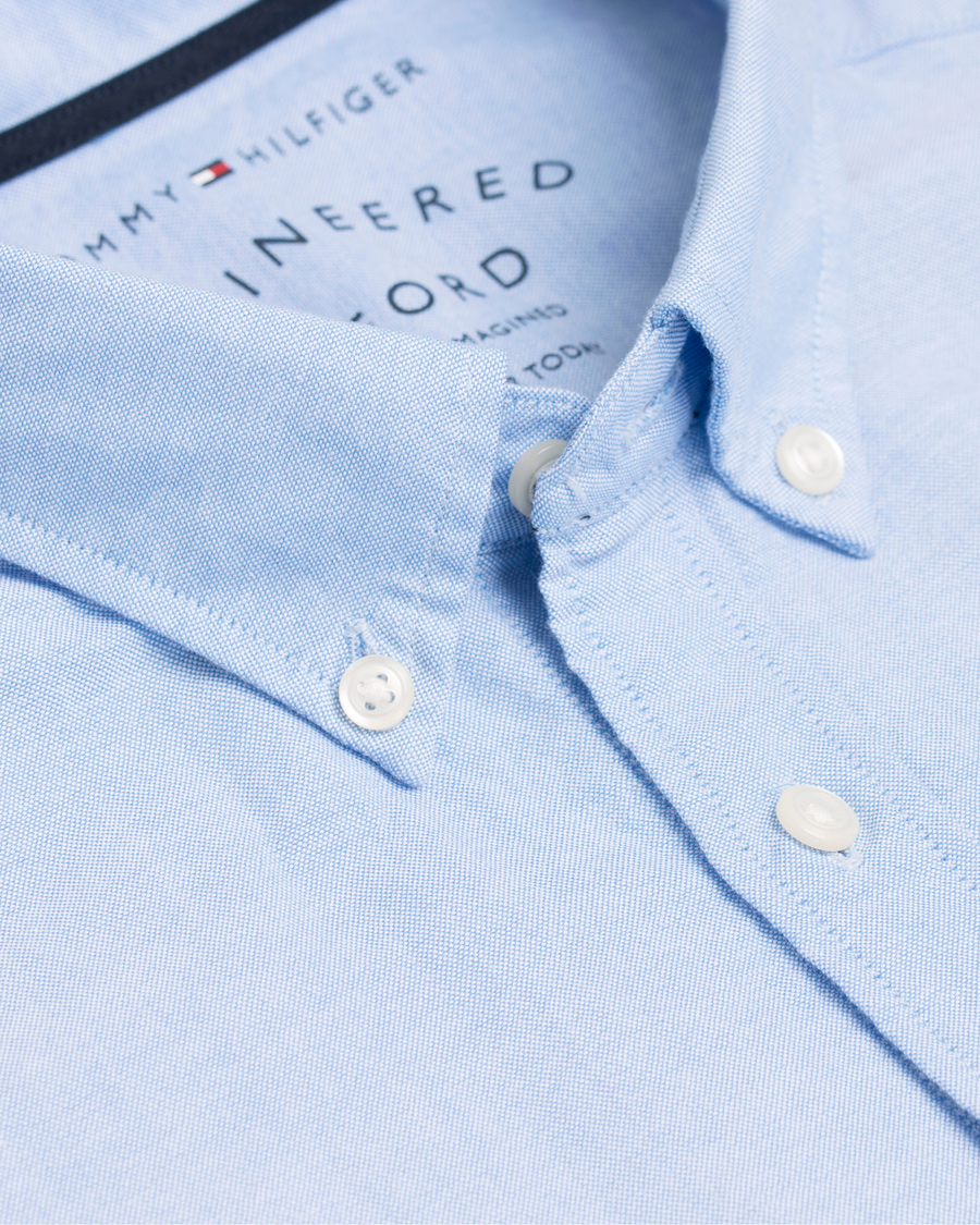Homme | Chemises | Tommy Hilfiger | New York Fit Engineered Oxford Shirt Blue