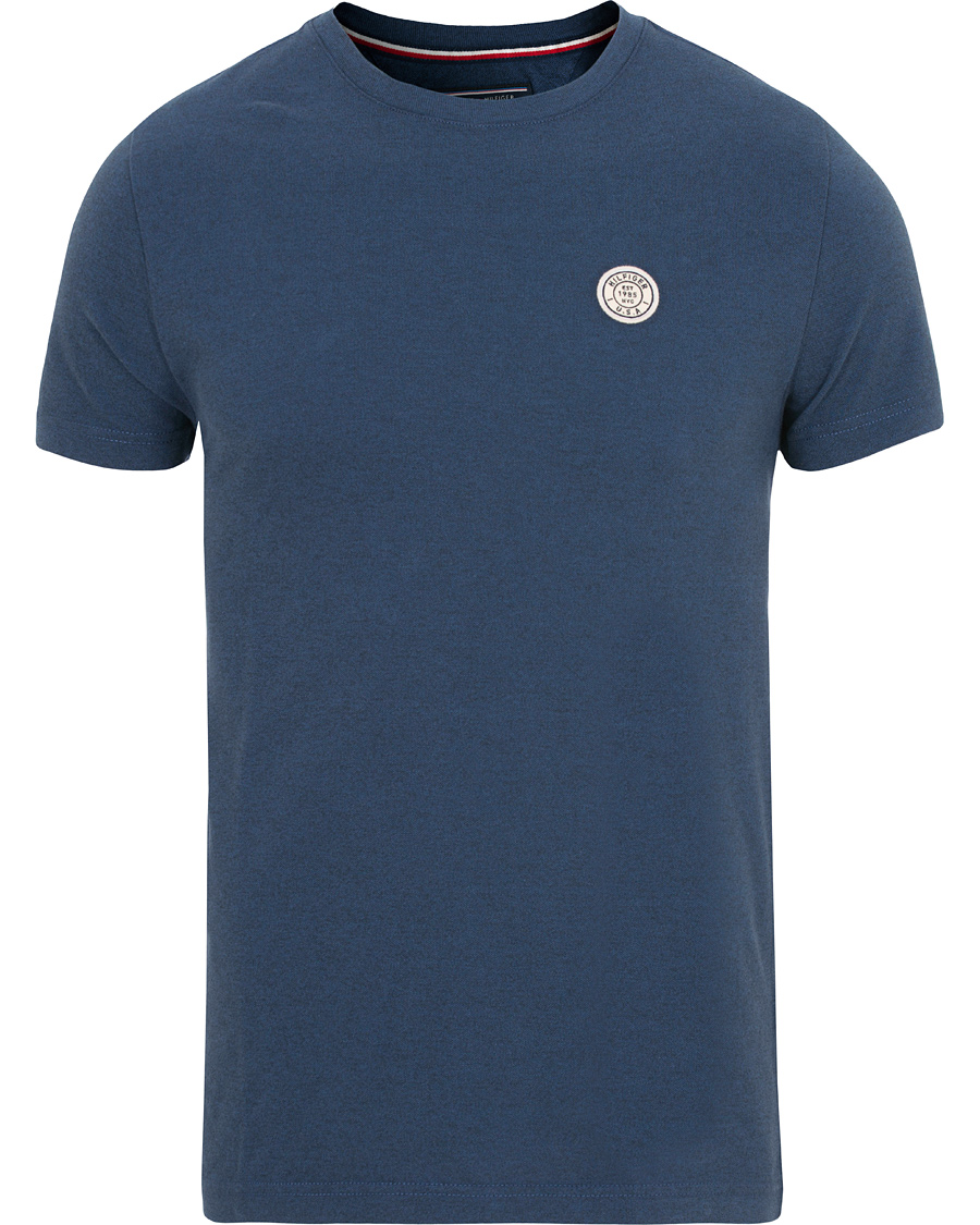 Homme | T-shirts | Tommy Hilfiger | Pando Crew Neck Tee Estate Blue