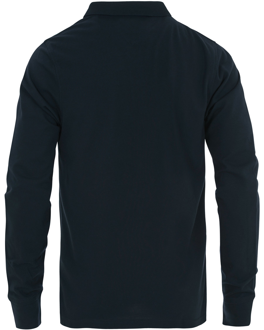 Homme | Pulls Et Tricots | Tommy Hilfiger | Luxury Slim Fit Long Sleeve Polo Sky Captain