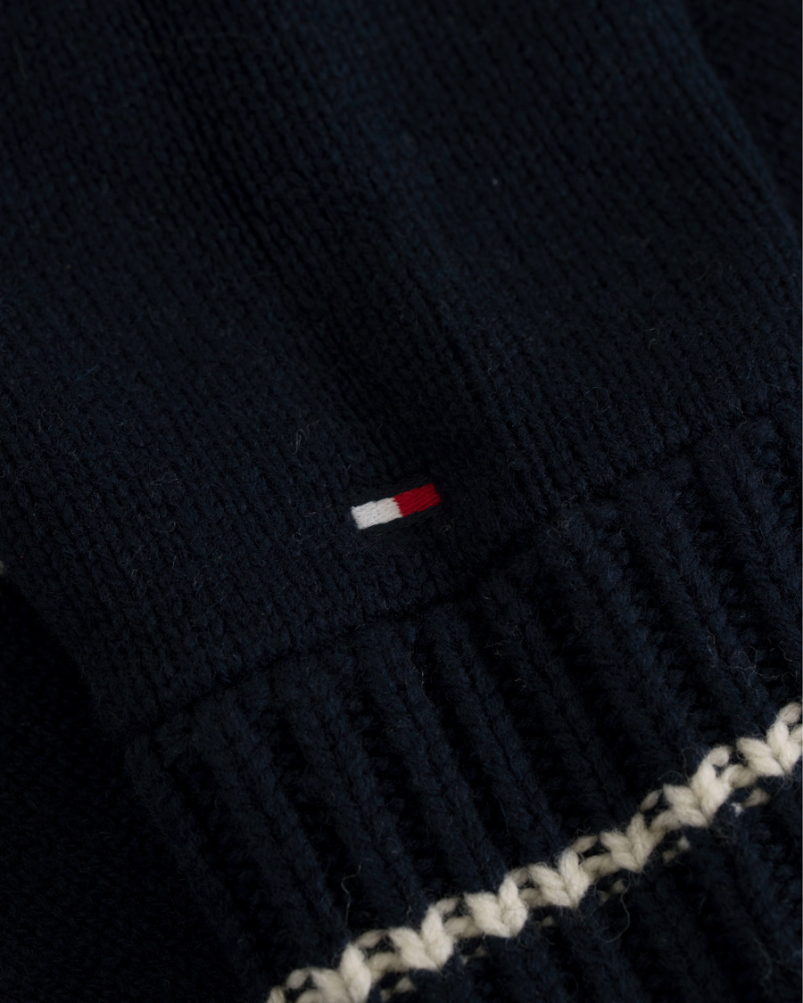 Homme | Pulls Et Tricots | Tommy Hilfiger | Stewart Fairisle Rollneck Sky Captain