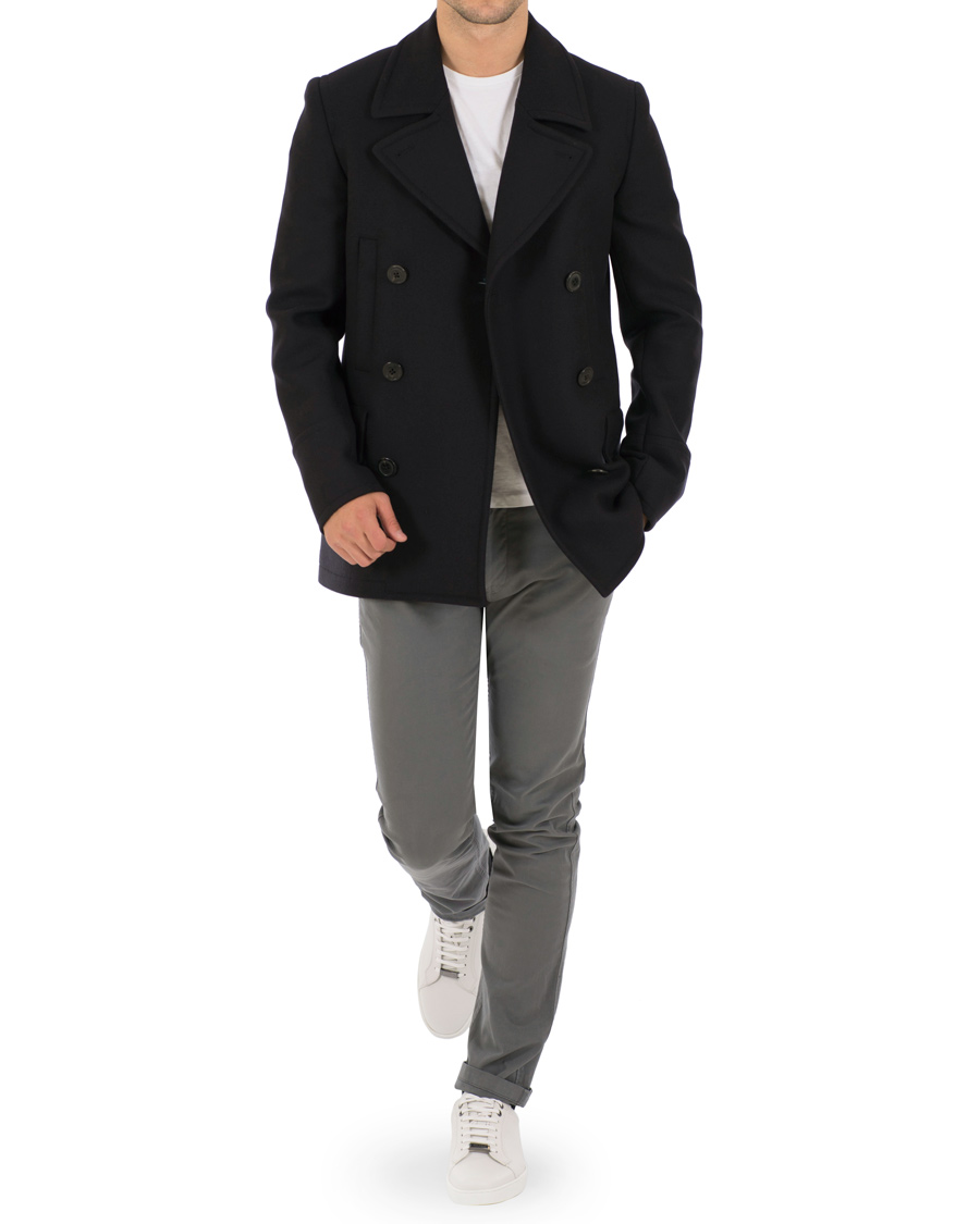 Homme | Manteaux Et Vestes | PS Paul Smith | Reefer Coat Navy