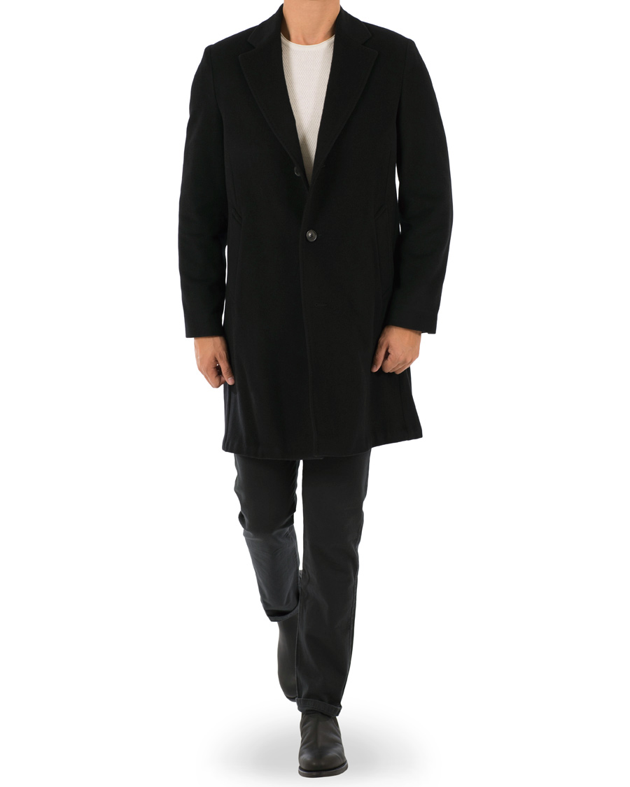 Homme | Manteaux Et Vestes | Our Legacy | Unconstructed Classic Soft Wool Coat Black