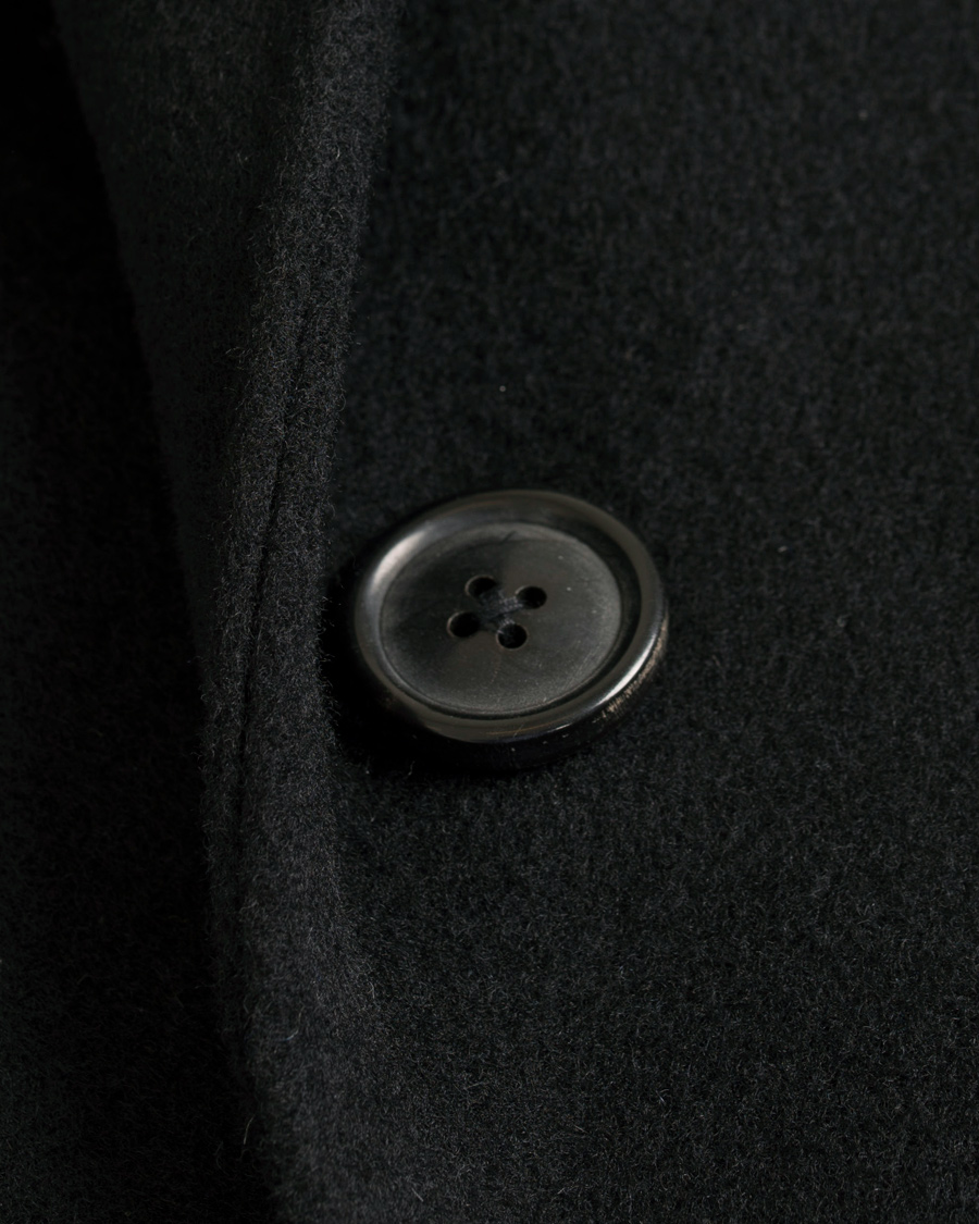 Homme | Manteaux Et Vestes | Our Legacy | Unconstructed Classic Soft Wool Coat Black