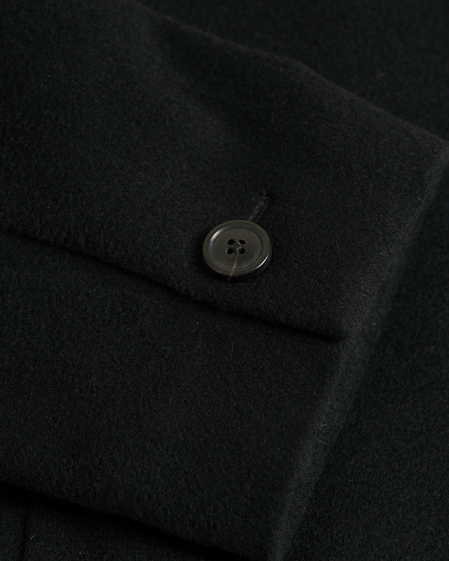 Homme | Manteaux Et Vestes | Our Legacy | Unconstructed Classic Soft Wool Coat Black