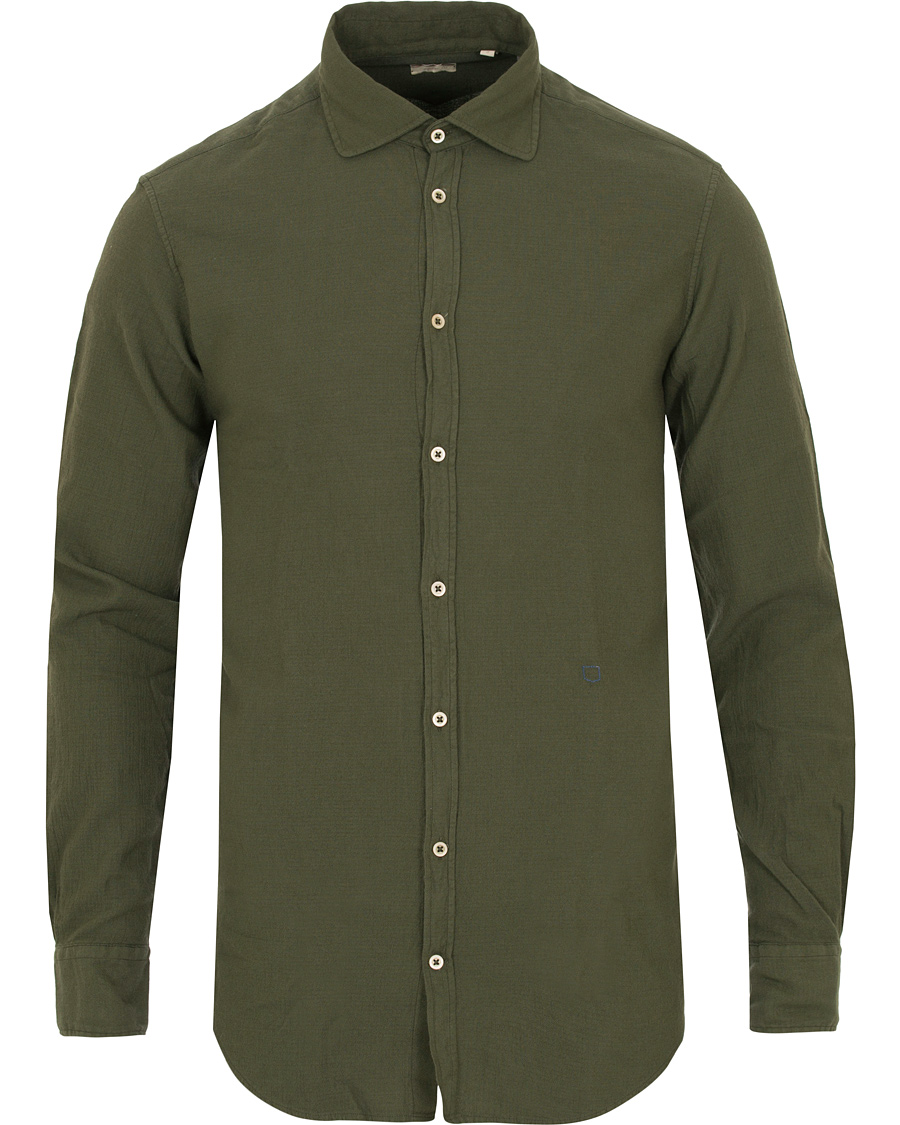 Homme | Chemises | Massimo Alba | Canary Regular Fit Shirt Bosco