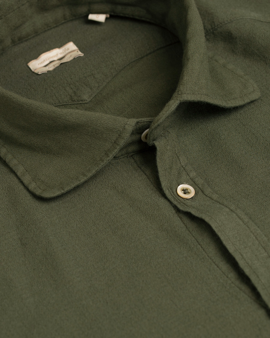 Homme | Chemises | Massimo Alba | Canary Regular Fit Shirt Bosco