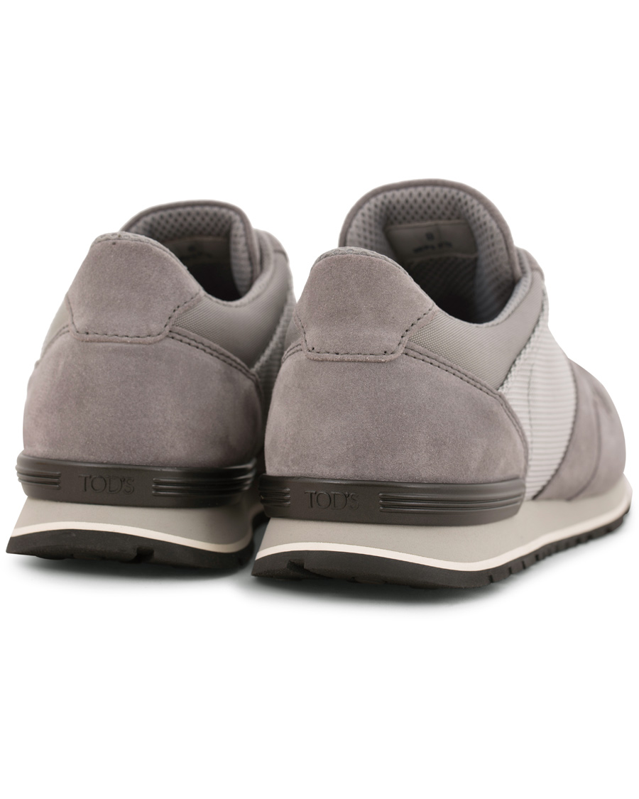 Homme | Tod's Active Spoiler Running Sneaker Grey Suede | Tod's | Active Spoiler Running Sneaker Grey Suede
