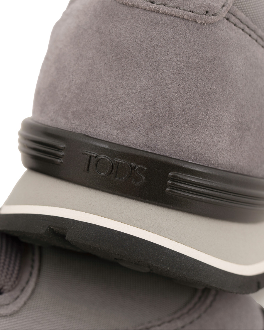 Homme | Tod's Active Spoiler Running Sneaker Grey Suede | Tod's | Active Spoiler Running Sneaker Grey Suede