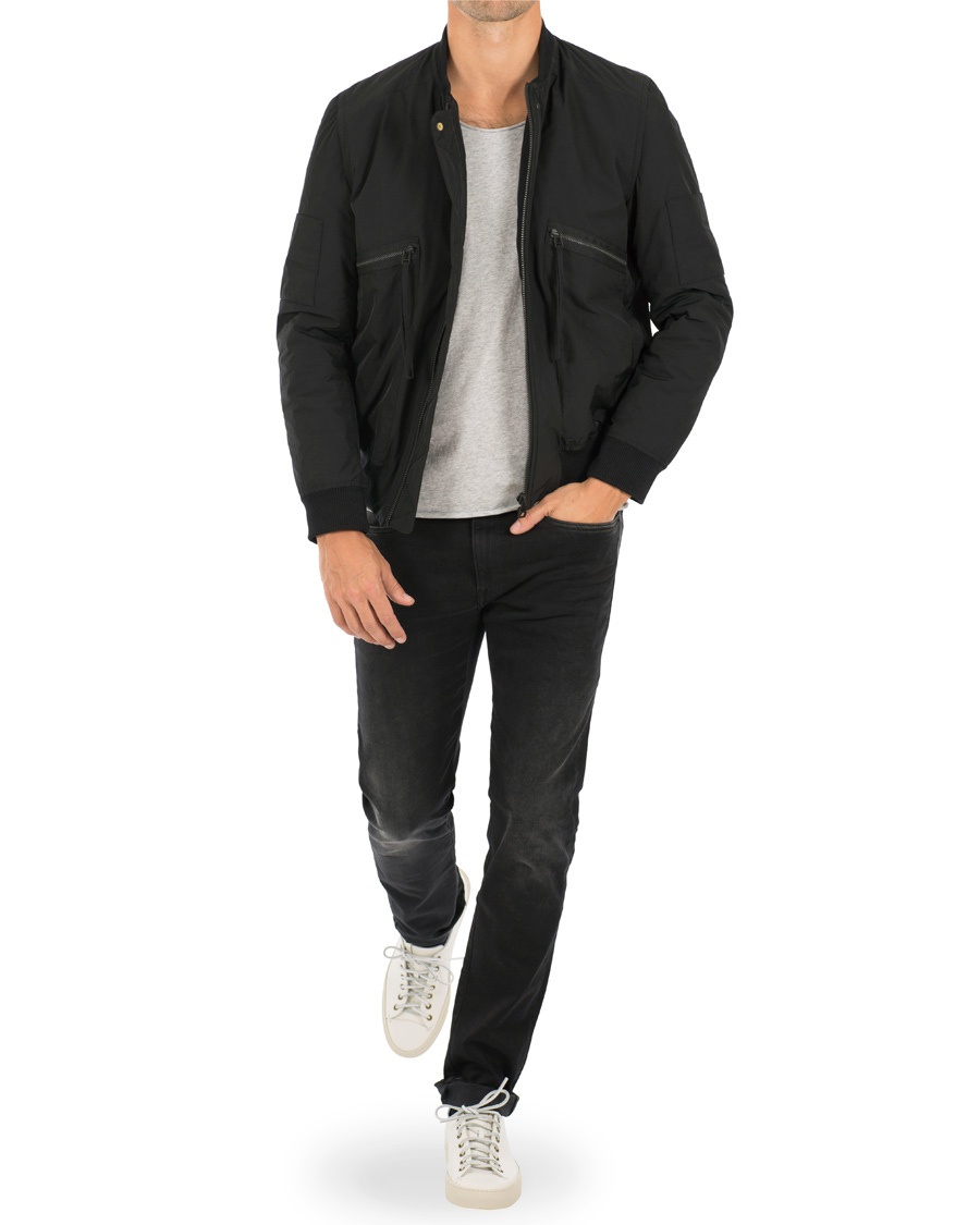 Homme | Manteaux Et Vestes | Filippa K | Padded Bomber Jacket Black