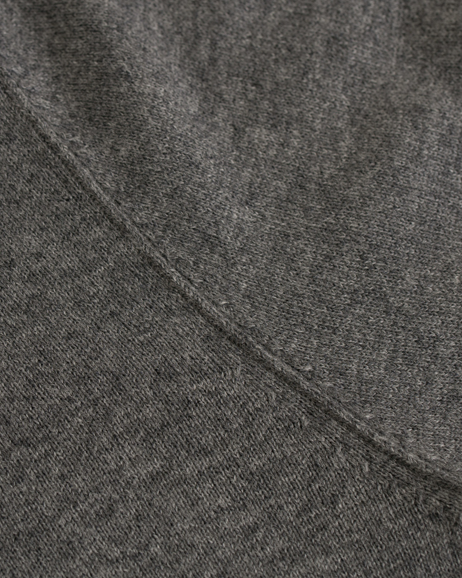 Homme | Pulls Et Tricots | Filippa K | Cotton/Merino Roll Edge Sweater Grey Melange