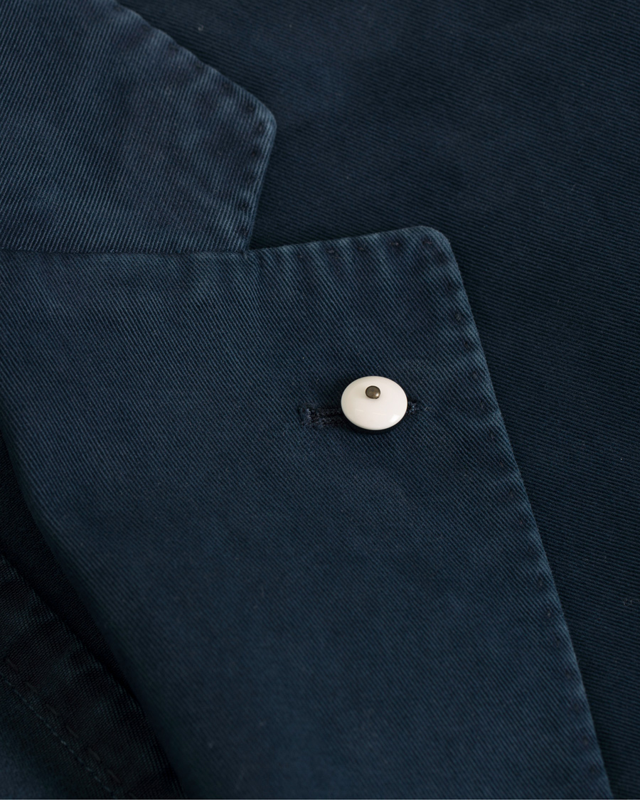 Homme | Blazers | L.B.M. 1911 | Jack Regular Fit Cotton Blazer Long Blue