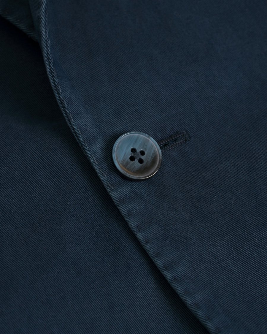 Homme | Blazers | L.B.M. 1911 | Jack Regular Fit Cotton Blazer Long Blue