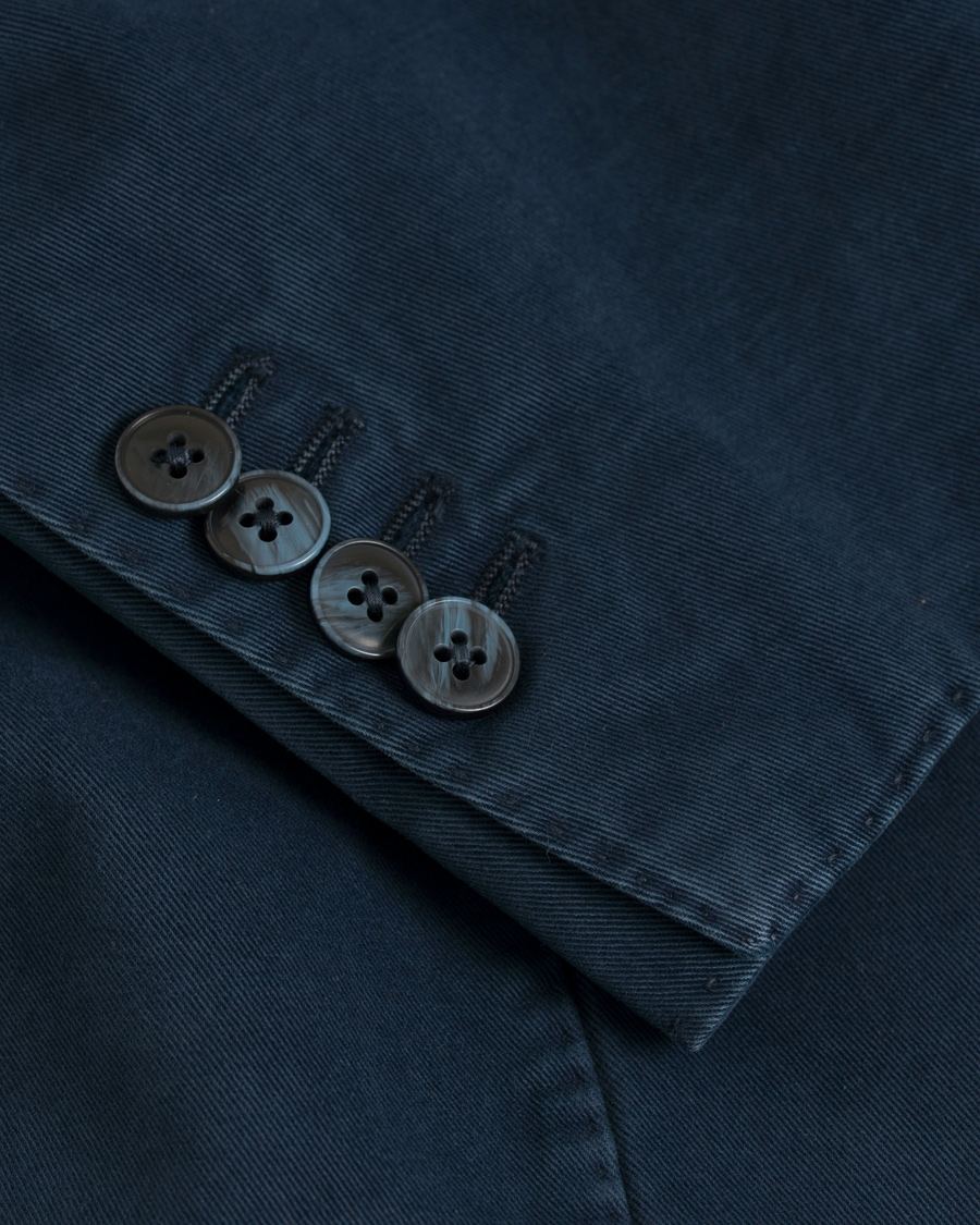 Homme | Blazers | L.B.M. 1911 | Jack Regular Fit Cotton Blazer Long Blue