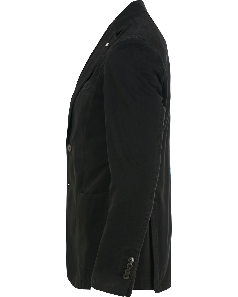 Homme | Blazers | L.B.M. 1911 | Jack Slim Fit Cotton Blazer Black