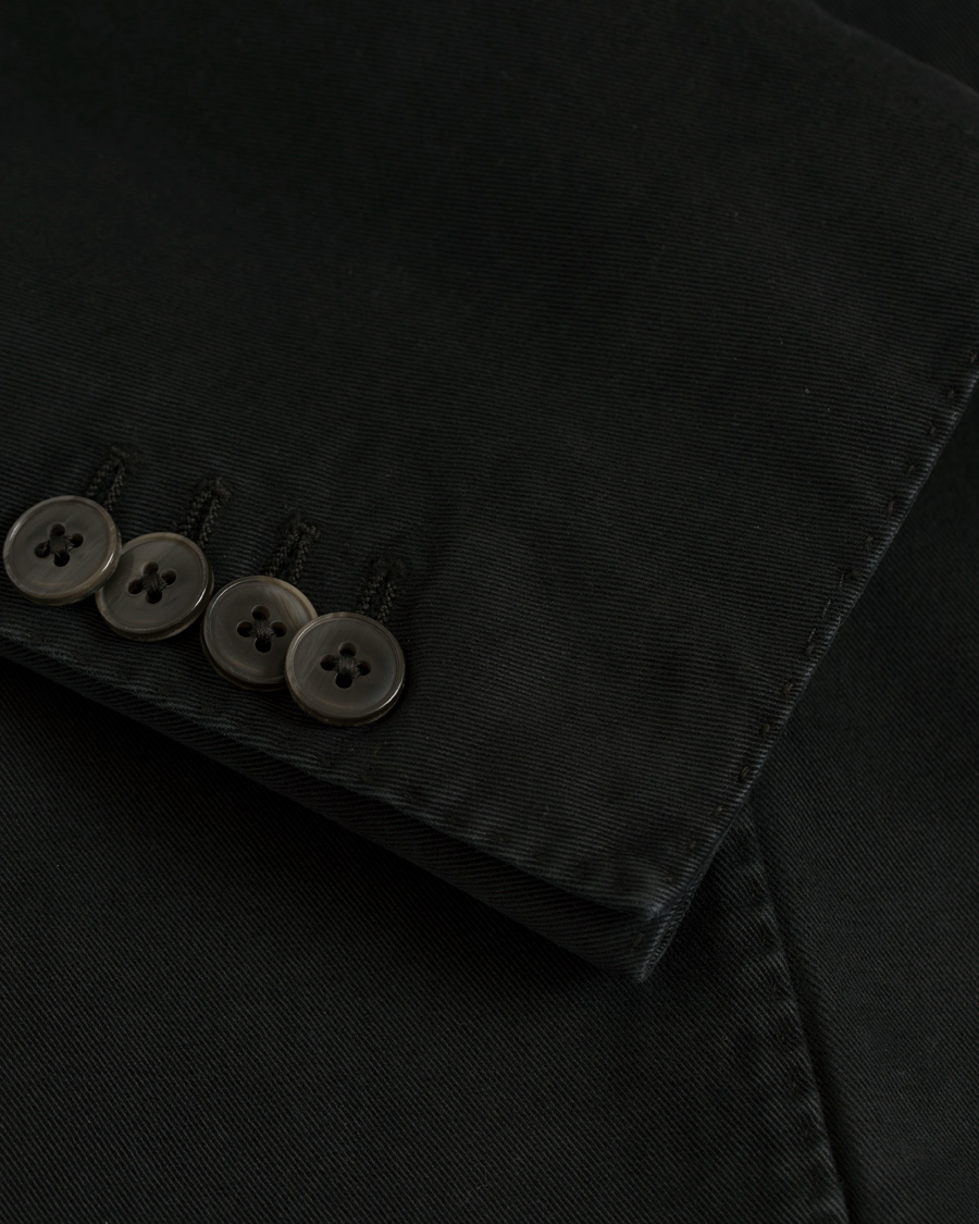 Homme | Blazers | L.B.M. 1911 | Jack Slim Fit Cotton Blazer Black