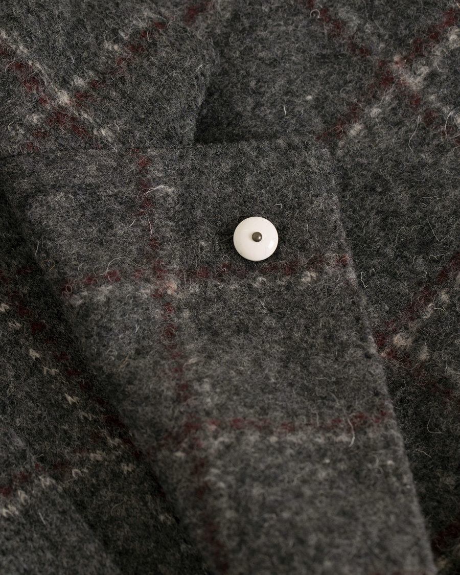 Homme | Blazers | L.B.M. 1911 | Jack Regular Wool Check Blazer Long Grey