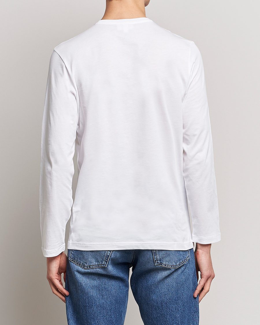 Homme | T-shirts | Lacoste | Long Sleeve Crew Neck T-Shirt White