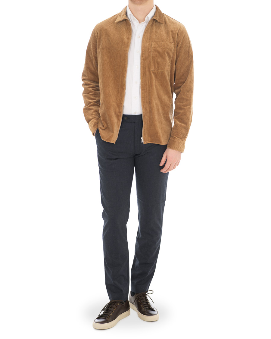 Homme | Pantalons | NN07 | New Theo 1249 Wool Trousers Light Navy