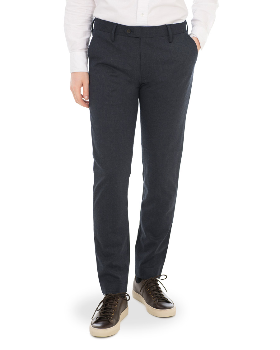 Homme | Pantalons | NN07 | New Theo 1249 Wool Trousers Light Navy