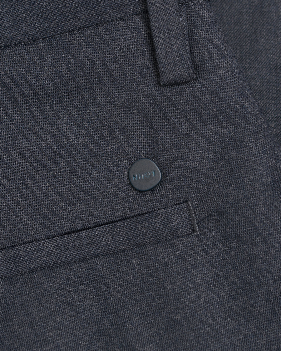 Homme | Pantalons | NN07 | New Theo 1249 Wool Trousers Light Navy