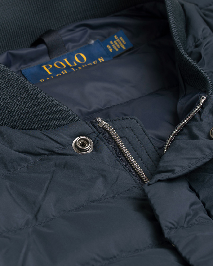 Homme | Manteaux Et Vestes | Polo Ralph Lauren | Varsity Bomber Down Jacket Navy