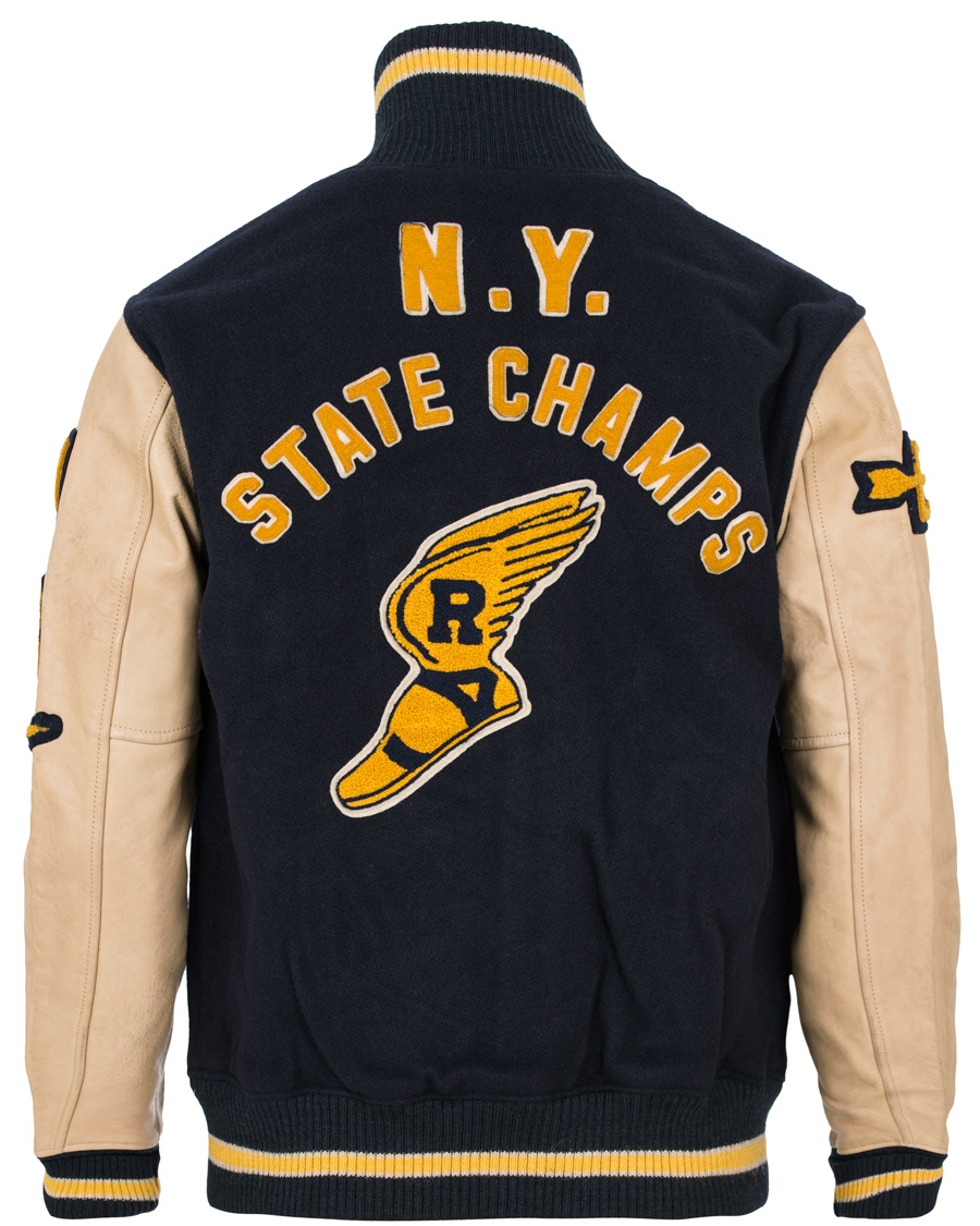 Homme | Manteaux Et Vestes | Polo Ralph Lauren | Varsity Wool Jacket Collection Navy