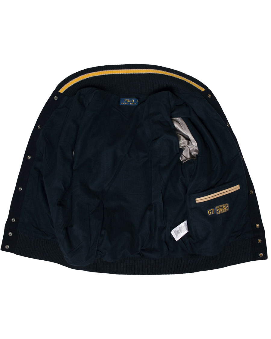 Homme | Manteaux Et Vestes | Polo Ralph Lauren | Varsity Wool Jacket Collection Navy