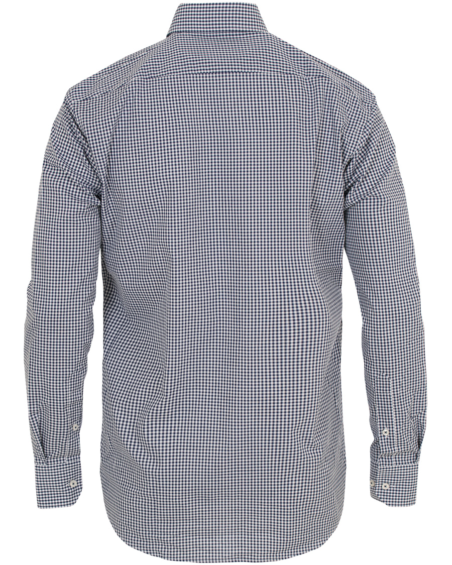 Homme | Chemises | BOSS BLACK | BOSS Glent Slim Fit Check Contrast Shirt Blue